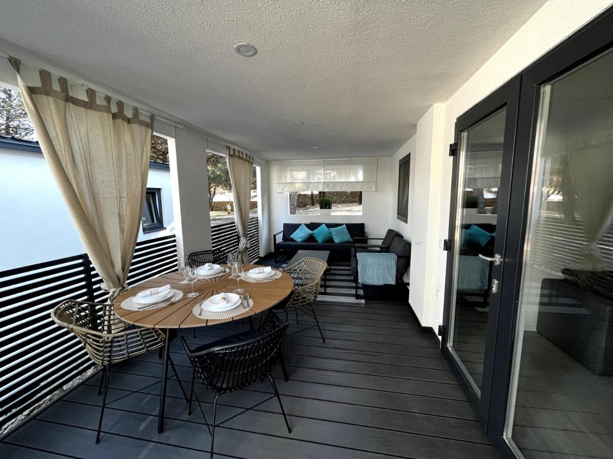 Luxury Mobile Home Pretty Green - Premium - Oaza Mira Resort -50 M From The Beach Drage Bagian luar foto