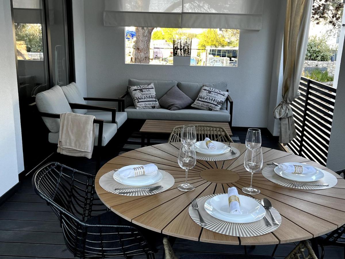 Luxury Mobile Home Pretty Green - Premium - Oaza Mira Resort -50 M From The Beach Drage Bagian luar foto