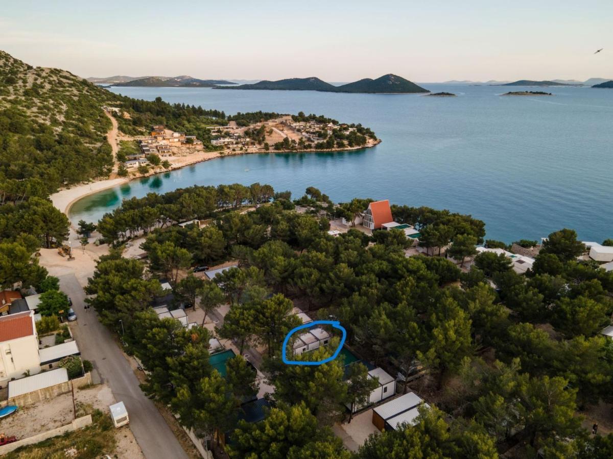 Luxury Mobile Home Pretty Green - Premium - Oaza Mira Resort -50 M From The Beach Drage Bagian luar foto